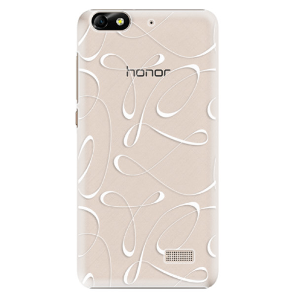 Plastové puzdro iSaprio - Fancy - white - Huawei Honor 4C