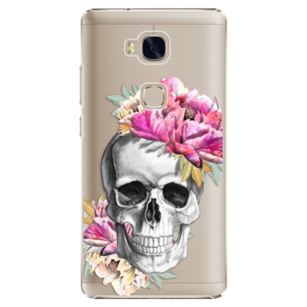 Plastové puzdro iSaprio - Pretty Skull - Huawei Honor 5X
