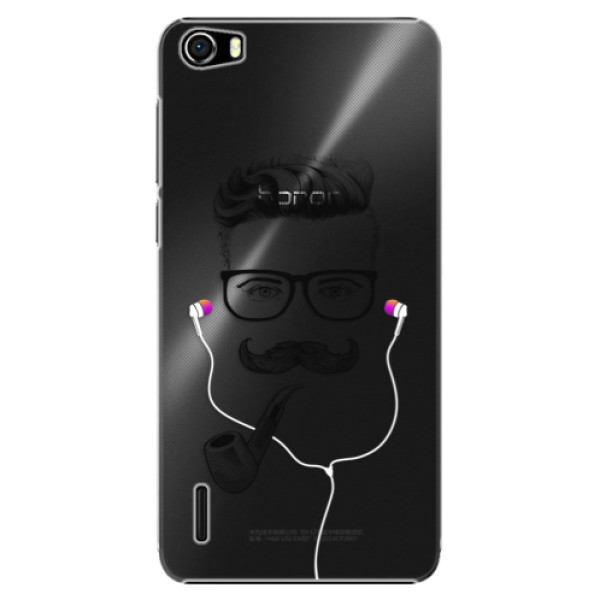Plastové puzdro iSaprio - Man With Headphones 01 - Huawei Honor 6