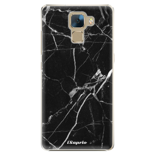 Plastové puzdro iSaprio - Black Marble 18 - Huawei Honor 7