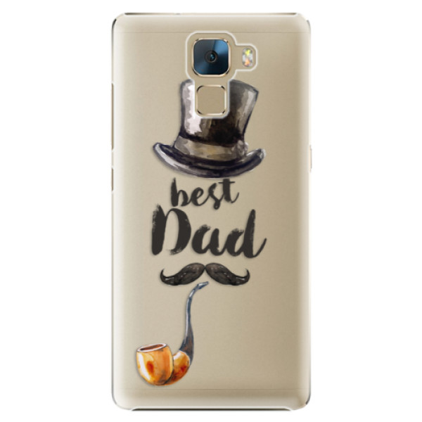 Plastové puzdro iSaprio - Best Dad - Huawei Honor 7