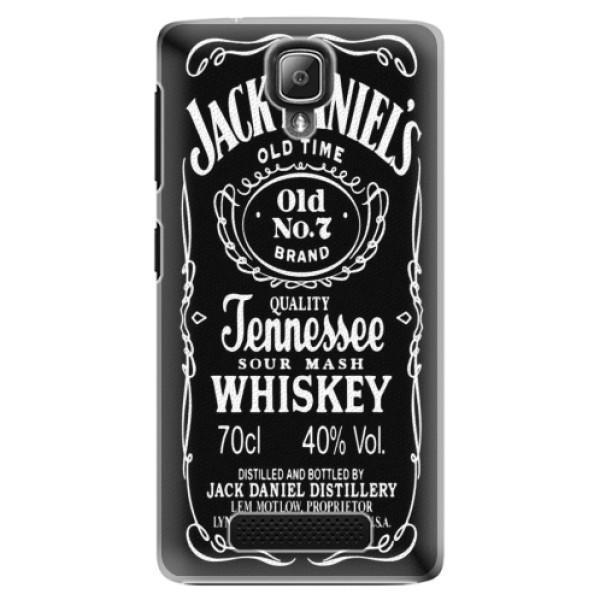 Plastové puzdro iSaprio - Jack Daniels - Lenovo A1000