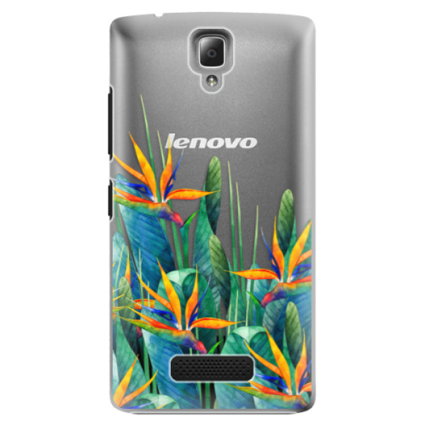 Plastové puzdro iSaprio - Exotic Flowers - Lenovo A2010