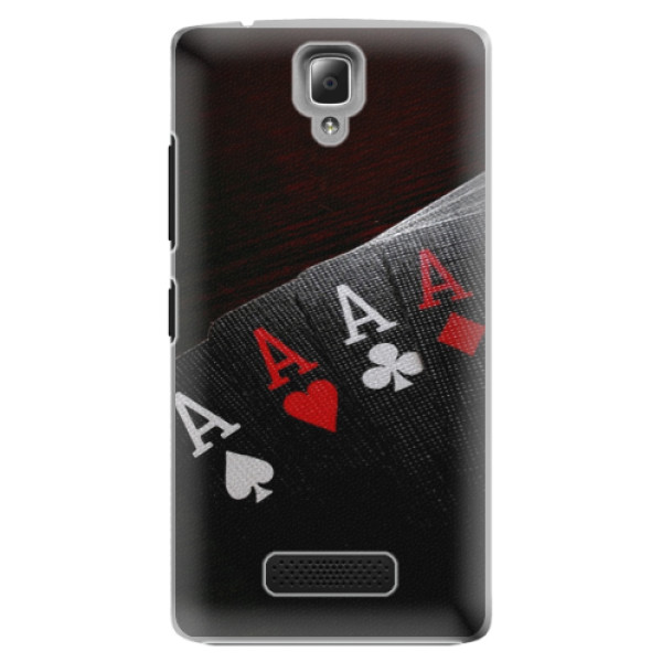 Plastové puzdro iSaprio - Poker - Lenovo A2010