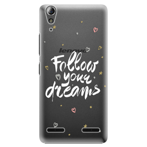 Plastové puzdro iSaprio - Follow Your Dreams - white - Lenovo A6000 / K3