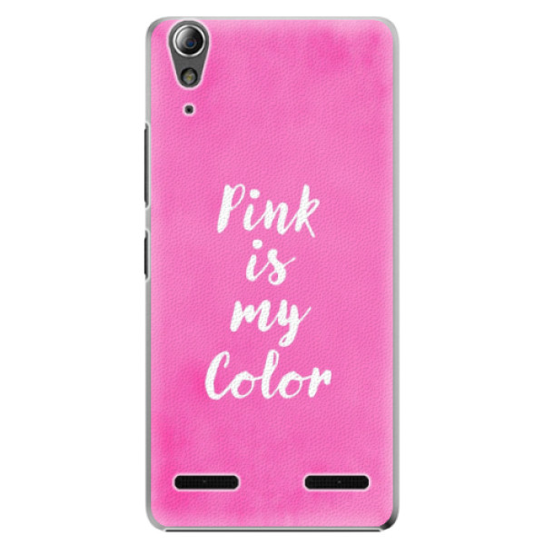 Plastové puzdro iSaprio - Pink is my color - Lenovo A6000 / K3