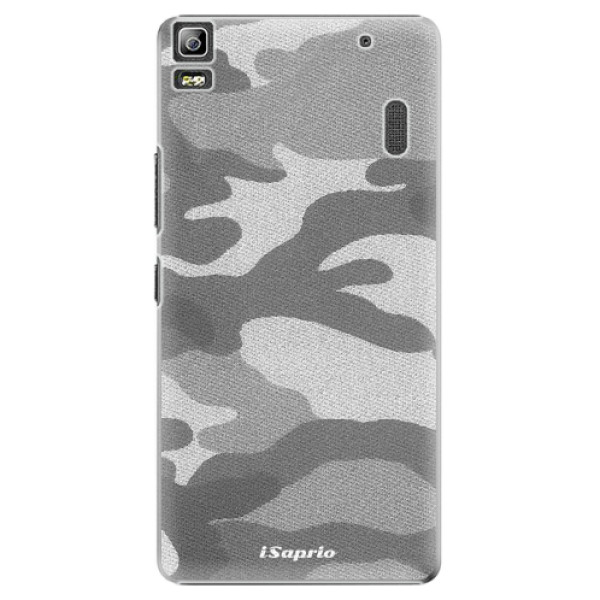 Plastové puzdro iSaprio - Gray Camuflage 02 - Lenovo A7000