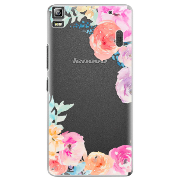 Plastové puzdro iSaprio - Flower Brush - Lenovo A7000