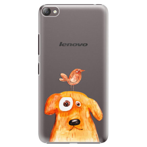 Plastové puzdro iSaprio - Dog And Bird - Lenovo S60