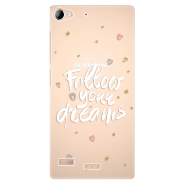 Plastové puzdro iSaprio - Follow Your Dreams - white - Lenovo Vibe X2