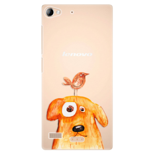 Plastové puzdro iSaprio - Dog And Bird - Lenovo Vibe X2