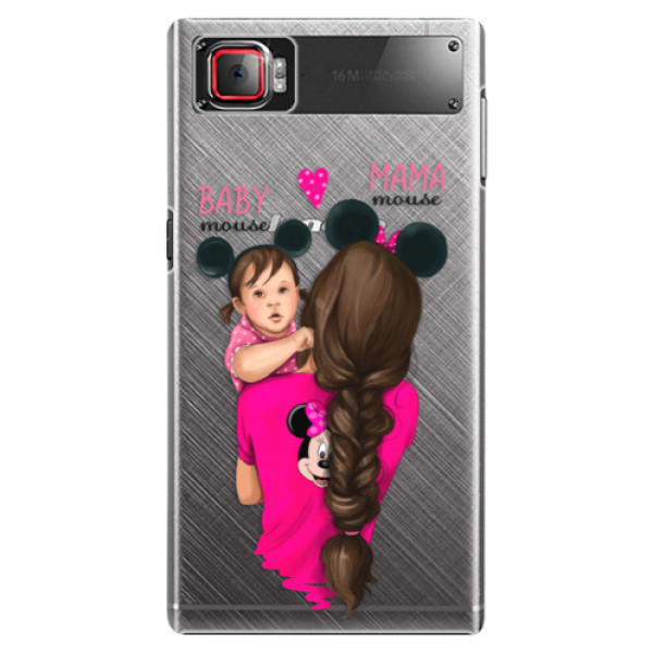 Plastové puzdro iSaprio - Mama Mouse Brunette and Girl - Lenovo Z2 Pro