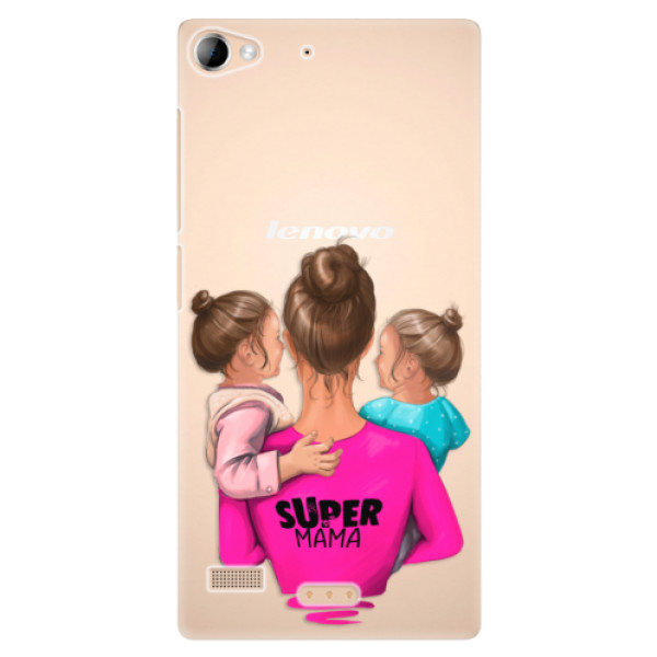 Plastové puzdro iSaprio - Super Mama - Two Girls - Sony Xperia Z2
