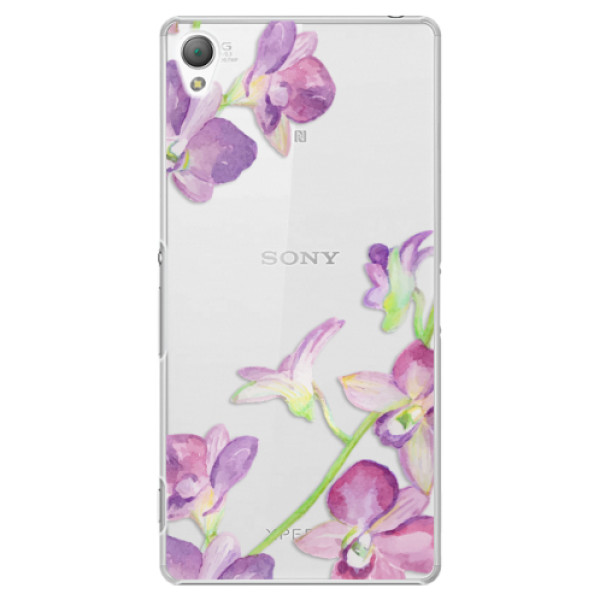Plastové puzdro iSaprio - Purple Orchid - Sony Xperia Z3