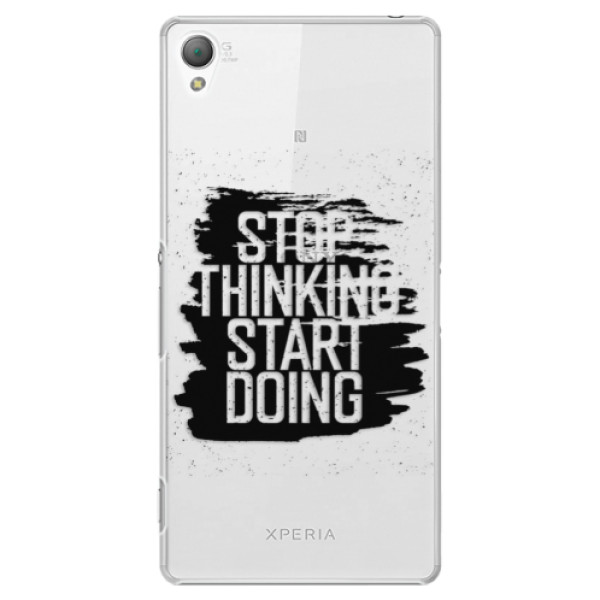 Plastové puzdro iSaprio - Start Doing - black - Sony Xperia Z3
