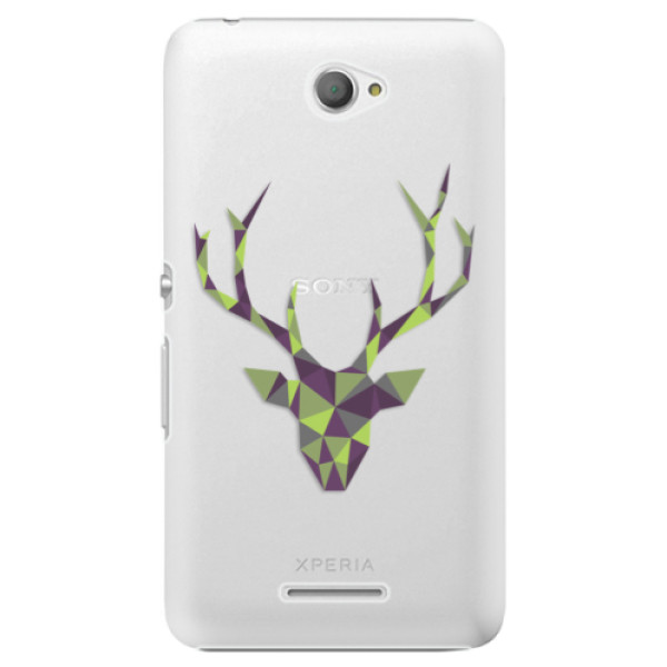 Plastové puzdro iSaprio - Deer Green - Sony Xperia E4