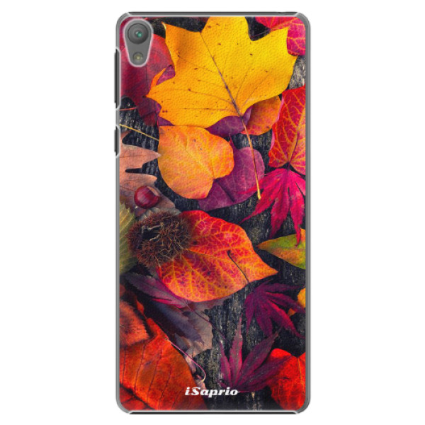Plastové puzdro iSaprio - Autumn Leaves 03 - Sony Xperia E5