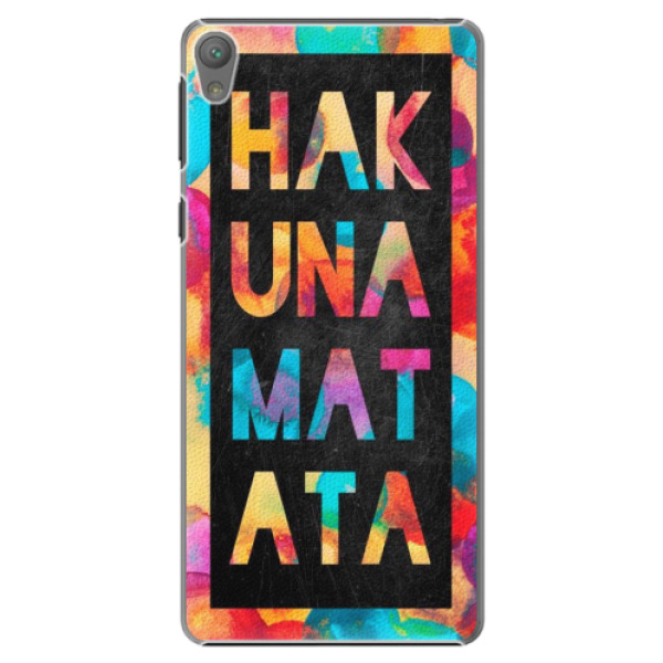 Plastové puzdro iSaprio - Hakuna Matata 01 - Sony Xperia E5