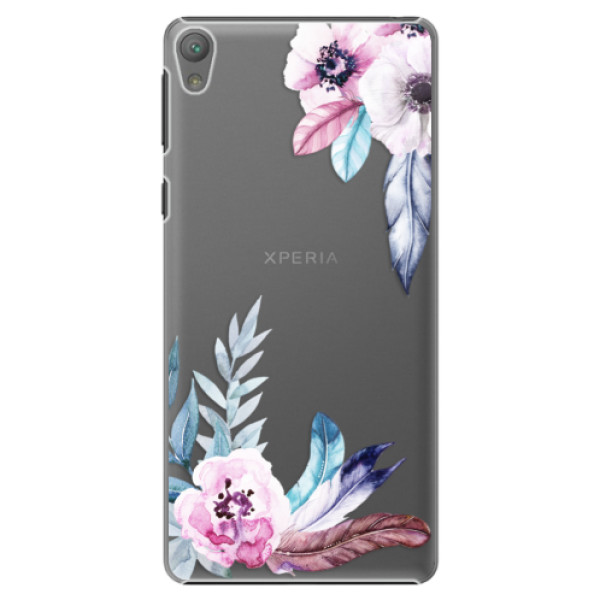 Plastové puzdro iSaprio - Flower Pattern 04 - Sony Xperia E5
