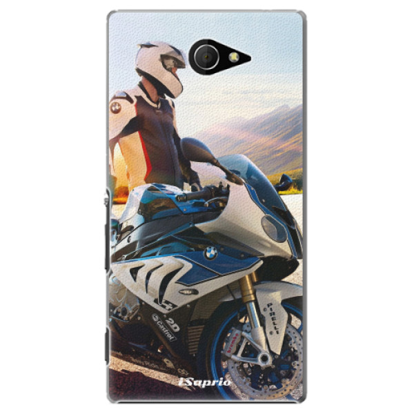 Plastové puzdro iSaprio - Motorcycle 10 - Sony Xperia M2