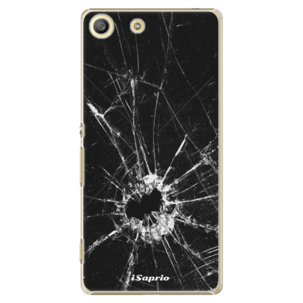 Plastové puzdro iSaprio - Broken Glass 10 - Sony Xperia M5