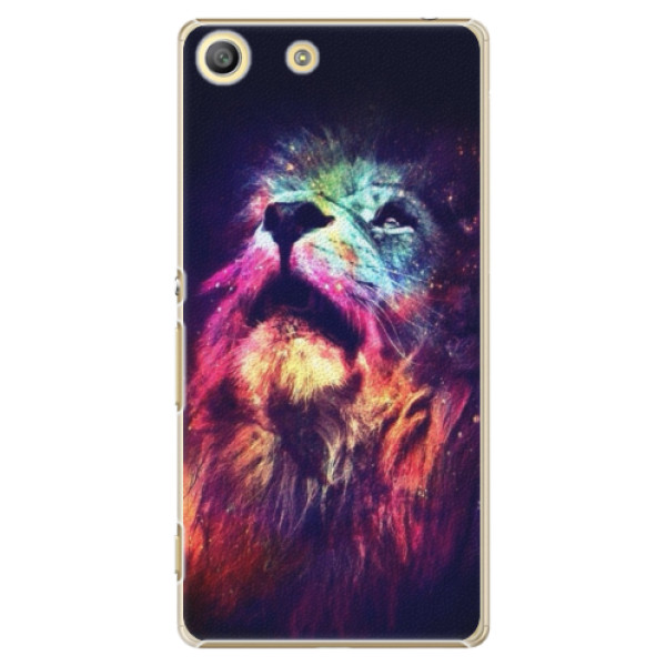 Plastové puzdro iSaprio - Lion in Colors - Sony Xperia M5