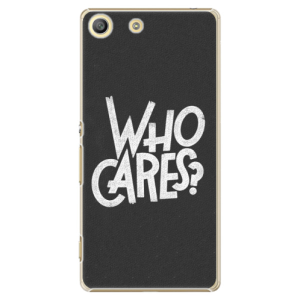Plastové puzdro iSaprio - Who Cares - Sony Xperia M5