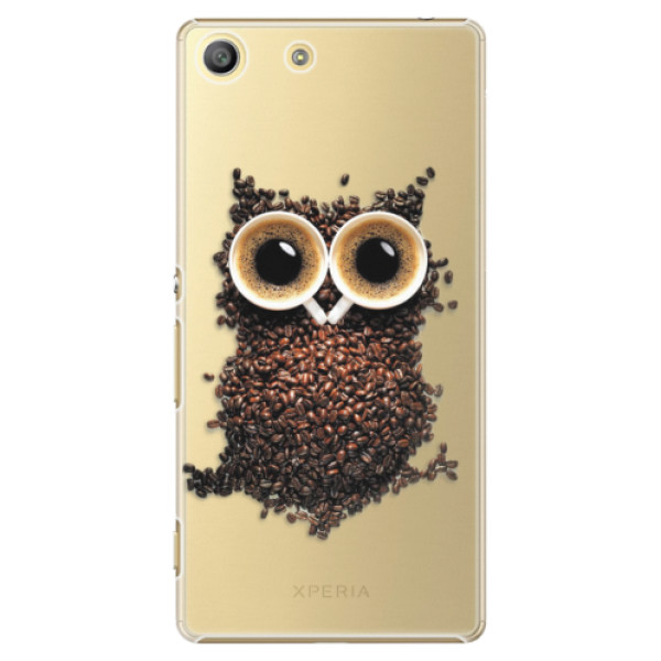 Plastové puzdro iSaprio - Owl And Coffee - Sony Xperia M5