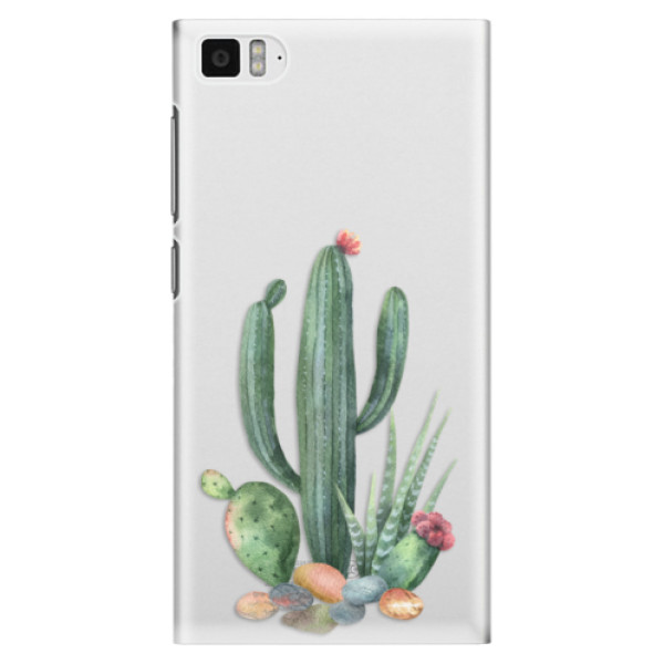 Plastové puzdro iSaprio - Cacti 02 - Xiaomi Mi3