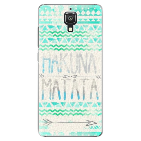 Plastové puzdro iSaprio - Hakuna Matata Green - Xiaomi Mi4