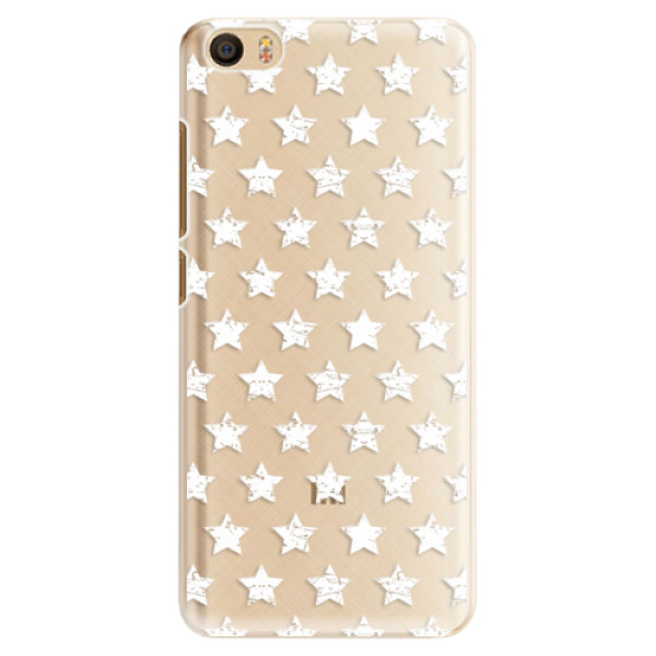 Plastové puzdro iSaprio - Stars Pattern - white - Xiaomi Mi5