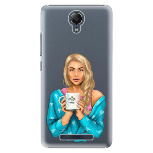 Plastové puzdro iSaprio - Coffe Now - Blond - Xiaomi Redmi Note 2