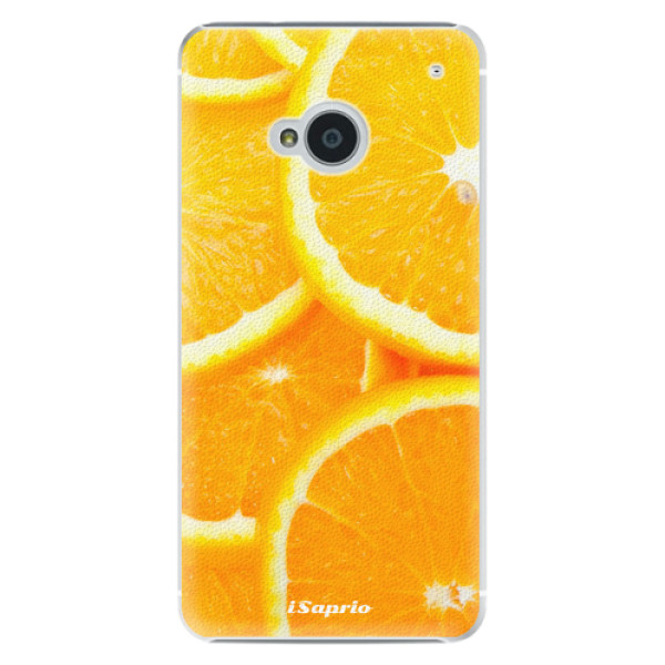 Plastové puzdro iSaprio - Orange 10 - HTC One M7
