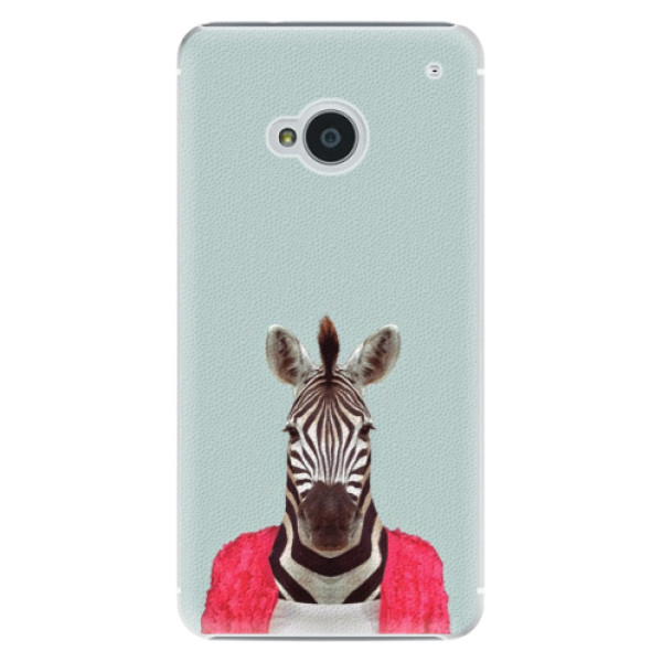 Plastové puzdro iSaprio - Zebra 01 - HTC One M7