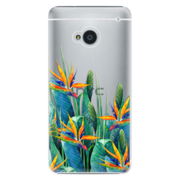 Plastové puzdro iSaprio - Exotic Flowers - HTC One M7