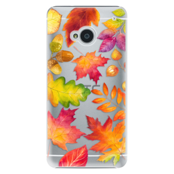 Plastové puzdro iSaprio - Autumn Leaves 01 - HTC One M7