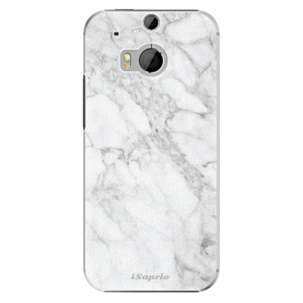 Plastové puzdro iSaprio - SilverMarble 14 - HTC One M8