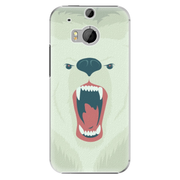 Plastové puzdro iSaprio - Angry Bear - HTC One M8