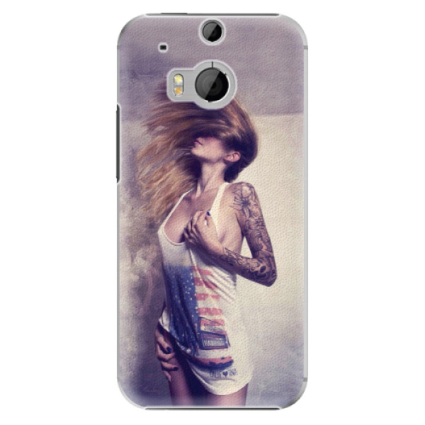 Plastové puzdro iSaprio - Girl 01 - HTC One M8