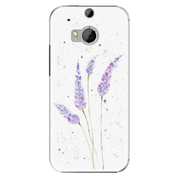 Plastové puzdro iSaprio - Lavender - HTC One M8