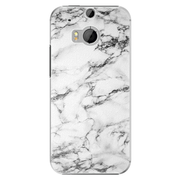 Plastové puzdro iSaprio - White Marble 01 - HTC One M8