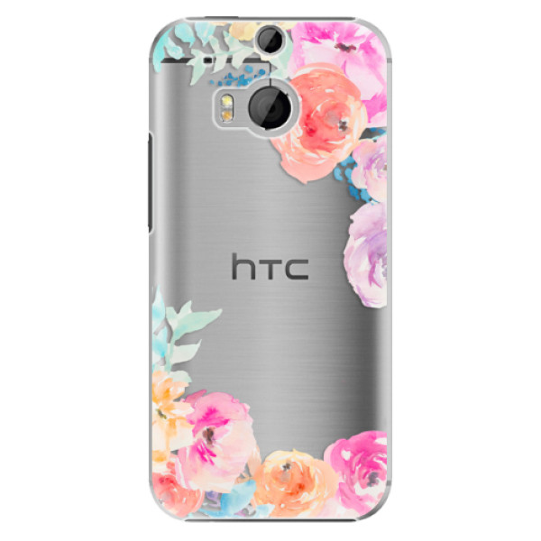 Plastové puzdro iSaprio - Flower Brush - HTC One M8