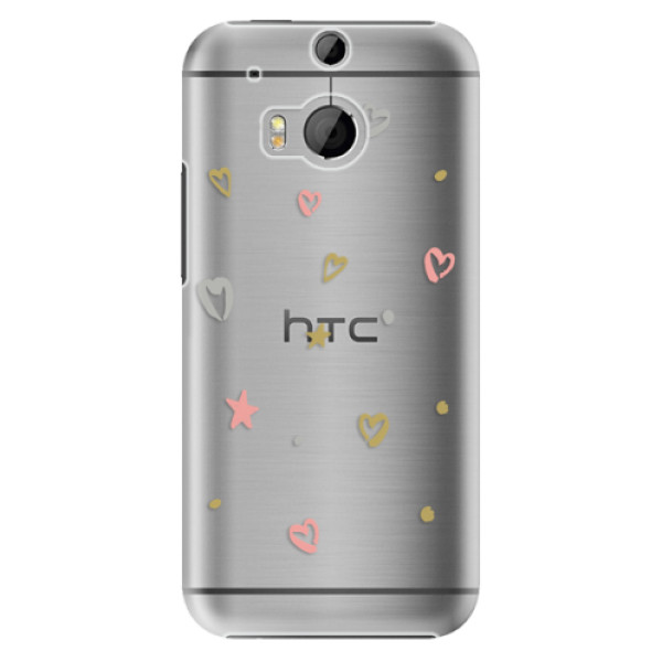 Plastové puzdro iSaprio - Lovely Pattern - HTC One M8