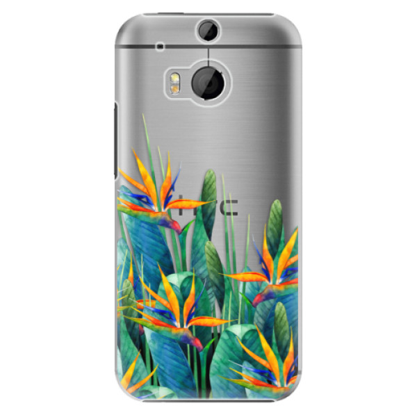 Plastové puzdro iSaprio - Exotic Flowers - HTC One M8