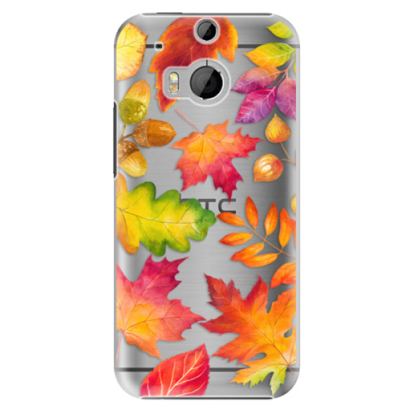 Plastové puzdro iSaprio - Autumn Leaves 01 - HTC One M8