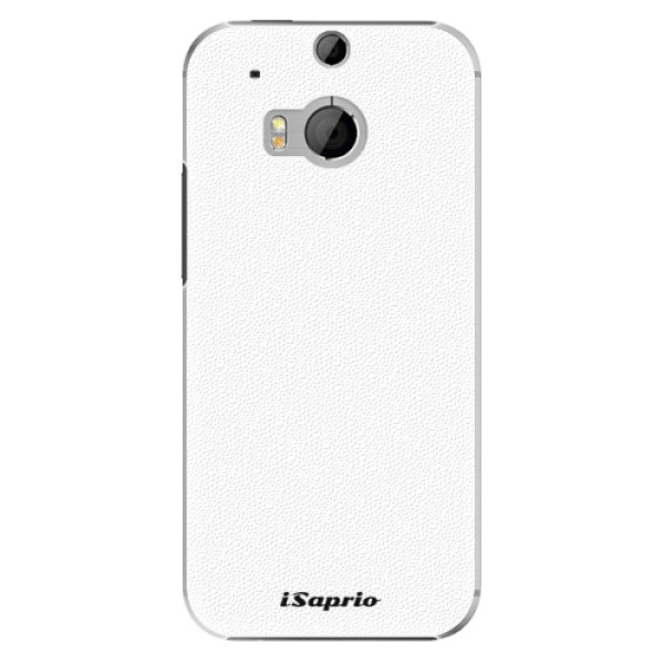 Plastové puzdro iSaprio - 4Pure - bílý - HTC One M8