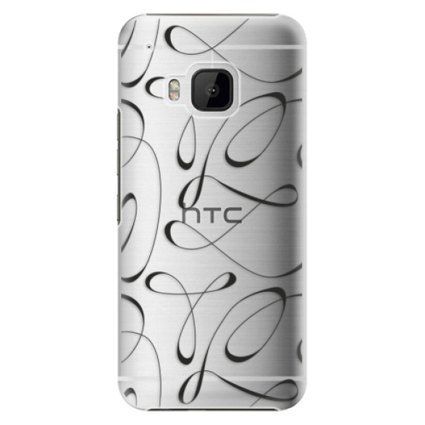Plastové puzdro iSaprio - Fancy - black - HTC One M9