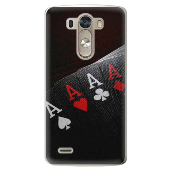 Plastové puzdro iSaprio - Poker - LG G3 (D855)