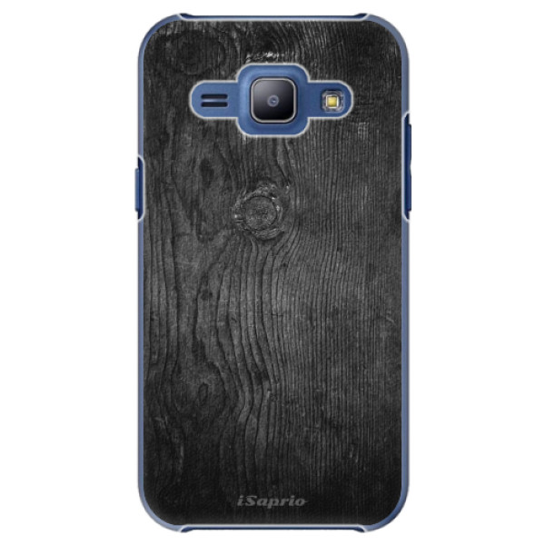 Plastové puzdro iSaprio - Black Wood 13 - Samsung Galaxy J1