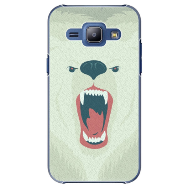 Plastové puzdro iSaprio - Angry Bear - Samsung Galaxy J1